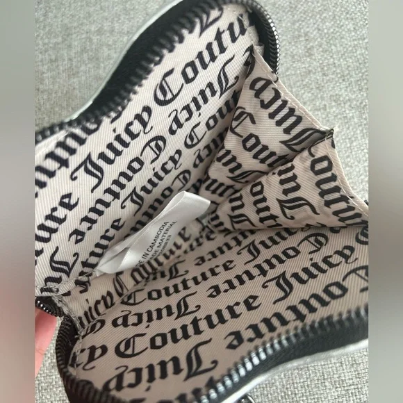 SOLD 🔥 NWT Juicy Couture Coin Purse 💜🖤 - Picture 5 of 6